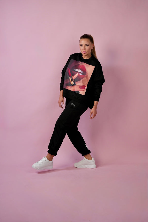 Dámská oversize mikina D.N.A LIPS